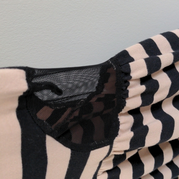 Striped high low dress - Picture 4 of 4